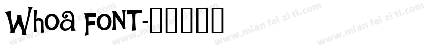 Whoa Font字体转换